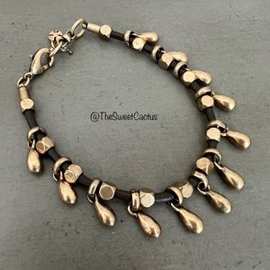 Lucky Brand Boho Antique Gold Bracelet